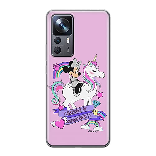 Etui Minnie 035 Disney Nadruk pełny Różowy Producent: Xiaomi, Model: 12T/ 12T pro/ K50 Ultra