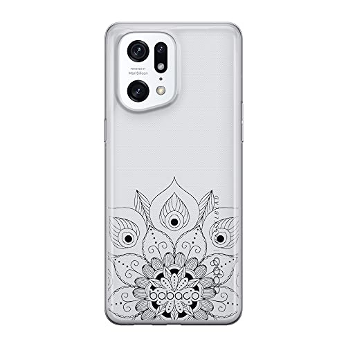 ERT GROUP etui na telefon Oppo FIND X5 PRO, case oryginalny i oficjalnie licencjonowany przez Babaco, wzór Mandalas 008, optymalnie dopasowane, plecki z TPU