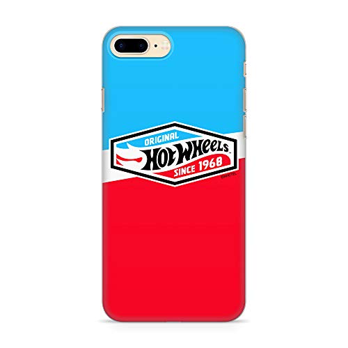 Oryginalne i oficjalnie licencjonowane etui na telefon komórkowy Hot Wheels do iPhone 7 Plus, iPhone 8 Plus, etui, etui z tworzywa sztucznego TPU chroni przed uderzeniami i zadrapaniami