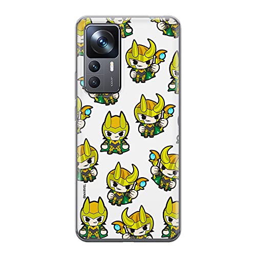 ERT GROUP etui na telefon Xiaomi 12T/12T pro/K50 Ultra, case oryginalny i oficjalnie licencjonowany przez Marvel, wzór Loki 003, optymalnie dopasowane, plecki z TPU