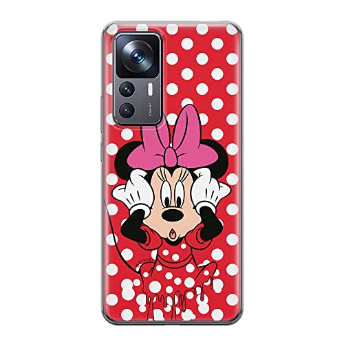 Etui dedykowane do Xiaomi 12T/ 12T pro/ K50 Ultra wzór:  Minnie 016 oryginalne i oficjalnie licencjonowane