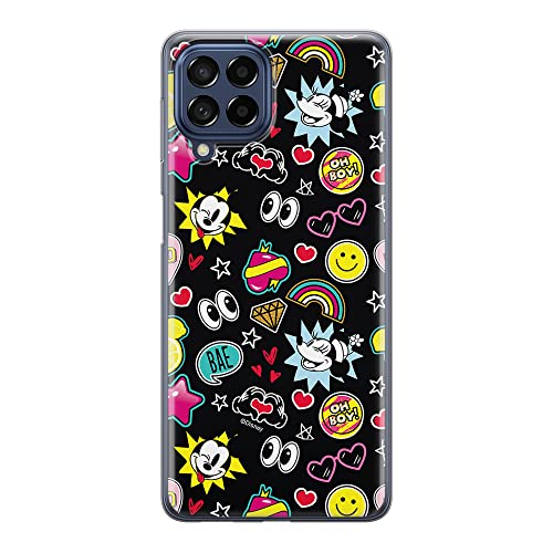 Etui dedykowane do Samsung M53 5G wzór:  Mickey i Minnie 013 oryginalne i oficjalnie licencjonowane