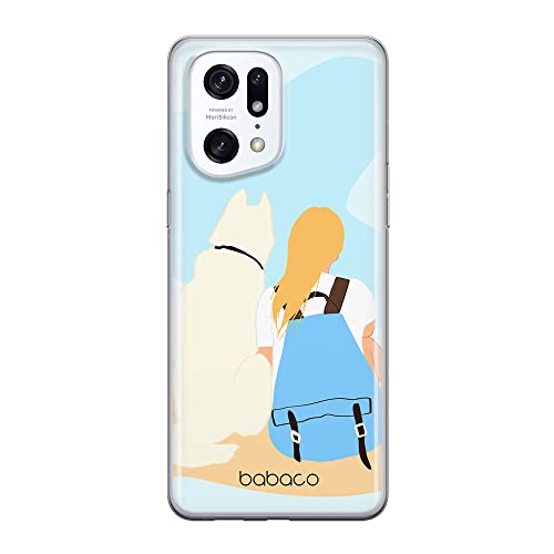 ERT GROUP etui na telefon Oppo FIND X5 PRO, case oryginalny i oficjalnie licencjonowany przez Babaco, wzór Dogs 003, optymalnie dopasowane, plecki z TPU