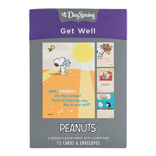 Peanuts - Get Well Inspirujące Kartki
