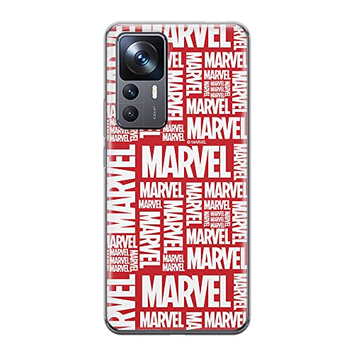 Etui Marvel 003 Marvel Nadruk pełny Czerwony Producent: Xiaomi, Model: 12T/ 12T pro/ K50 Ultra