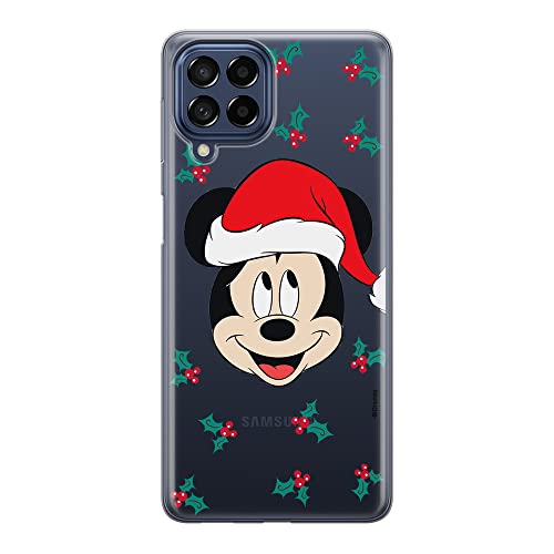ERT GROUP etui na telefon Samsung M53 5G, case oryginalny i oficjalnie licencjonowany przez Disney, wzór Mickey 040, optymalnie dopasowane, plecki z TPU częściowo przeźroczyste