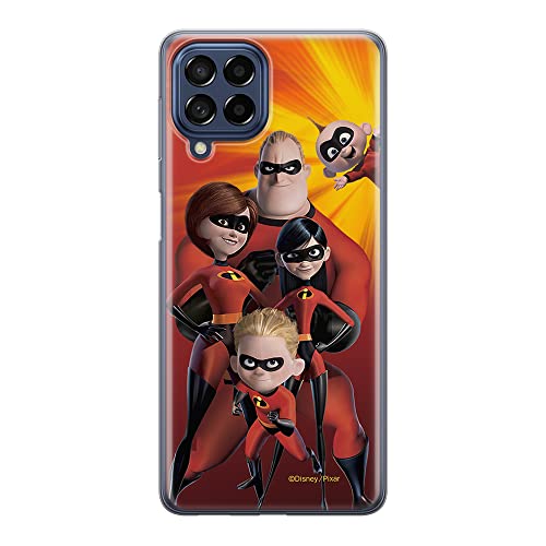 Etui Iniemamocni 001 Disney Nadruk pełny Pomarańczowy Producent: Samsung, Model: M53 5G