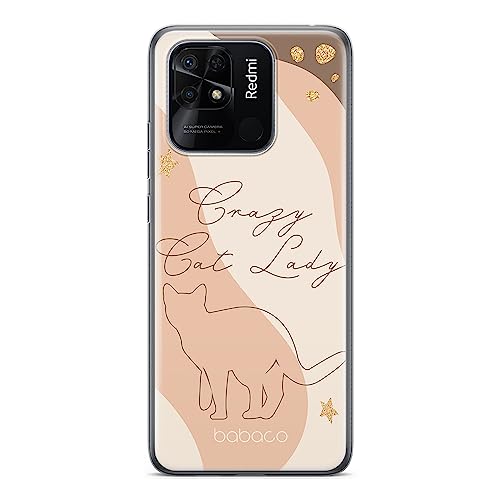 ERT GROUP etui na telefon Xiaomi REDMI 10C, case oryginalny i oficjalnie licencjonowany przez Babaco, wzór Cats 009, optymalnie dopasowane, plecki z TPU