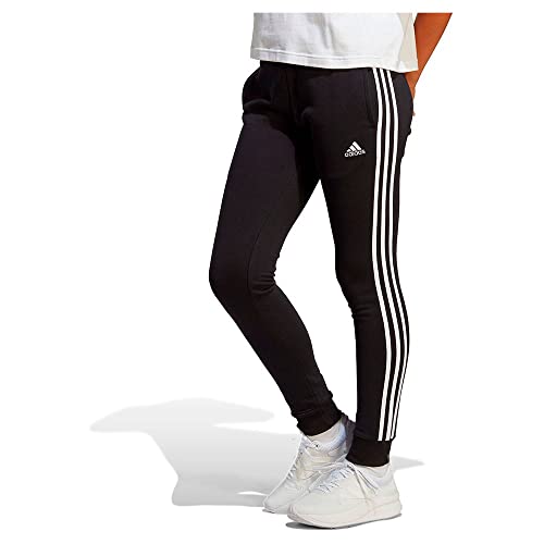 adidas Damskie spodnie Essentials z 3 paskami French Terry Mankiety