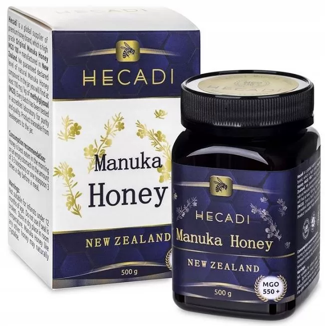 Miód Manuka MGO 550 + 500 g - Hecadi