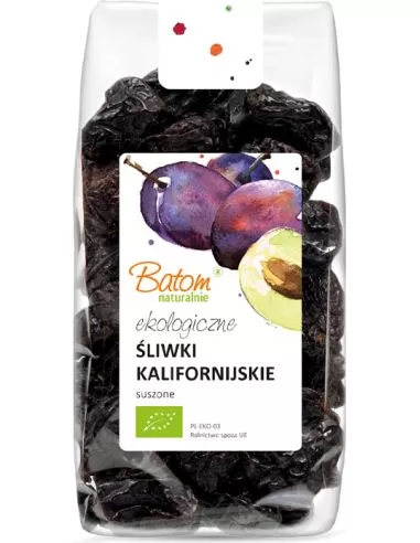 Bio Śliwki kalifornijskie 500g - Batom