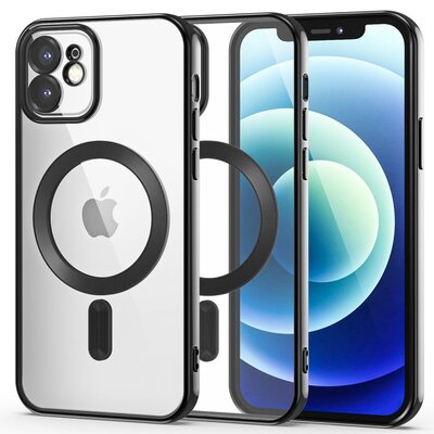 Etui ochronne Ring MagShine Case do MagSafe do iPhone 12 Czarny