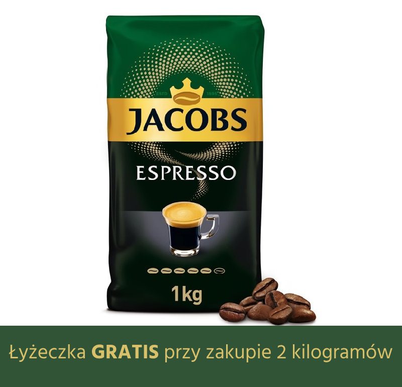 JACOBS KRAFT Jacobs Cafe Beans Espresso 1kg kawa ziarnista JAC.CAF.BEANS.ESP.1K