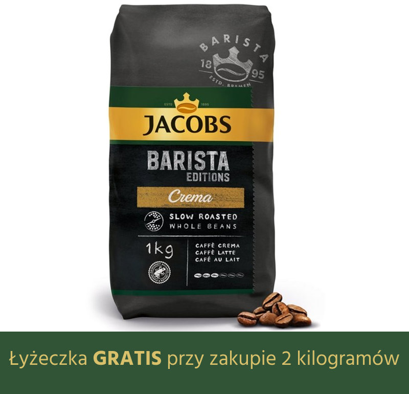 Jacobs Kawa Ziarnista Barista Editions Crema