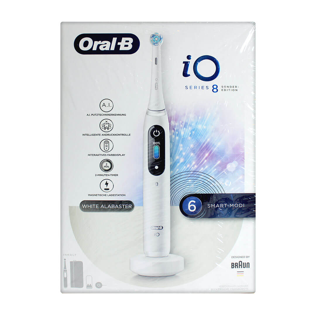 Oral-B iO 8 Alabaster Biały