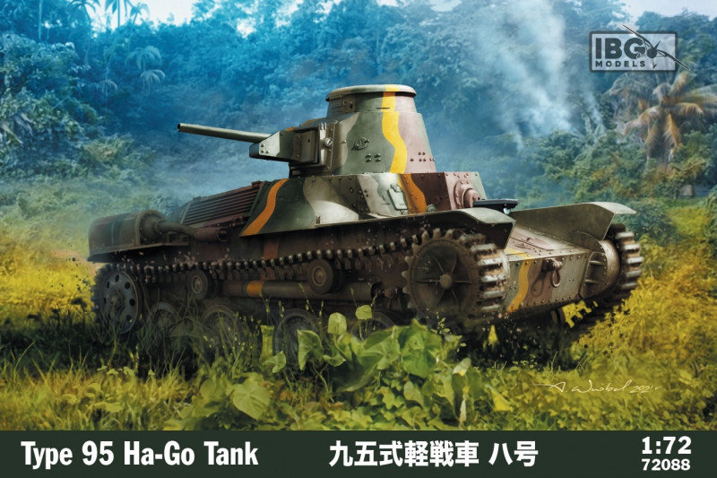 IBG Model do sklejania Type 95 Ha-Go Japanese Light Tank 5_778492