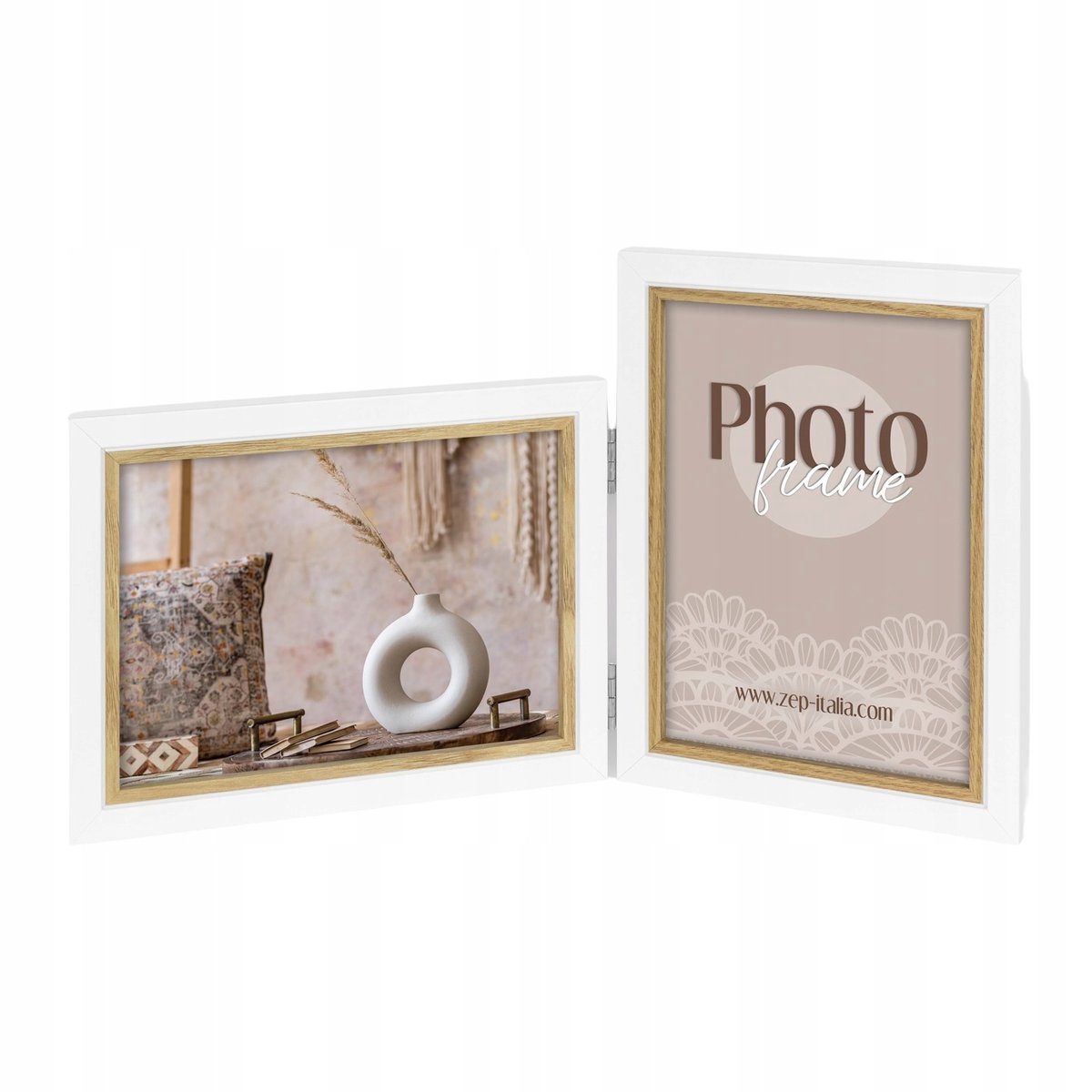 Ramka podwójna stojąca na zawiasach 13x18 i 18x13