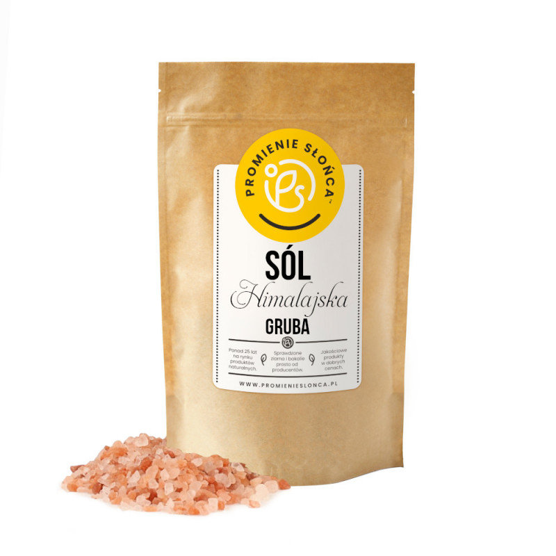 Sól himalajska gruboziarnista 1000g
