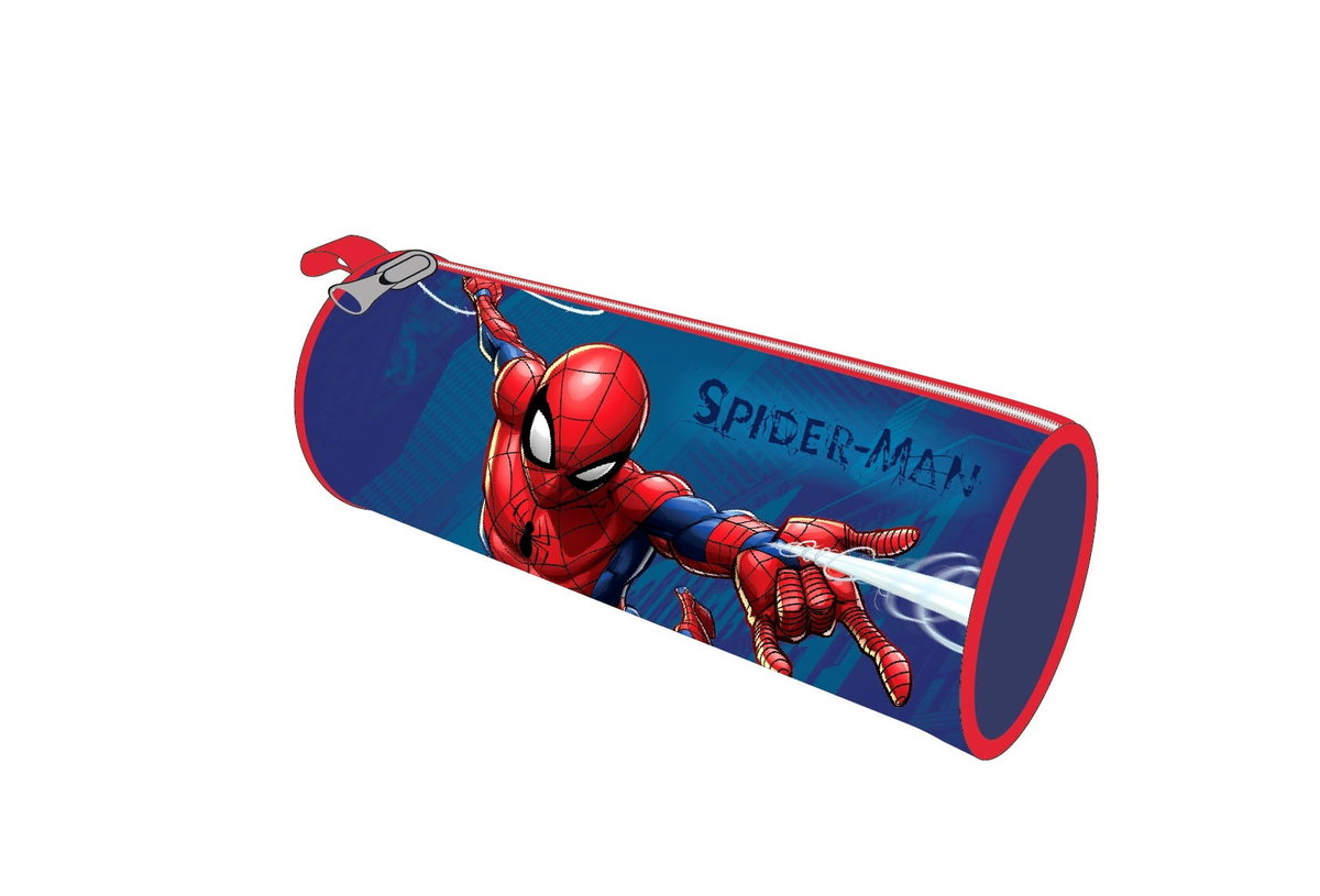 Piórnik szkolny Spiderman tuba saszetka Marvel