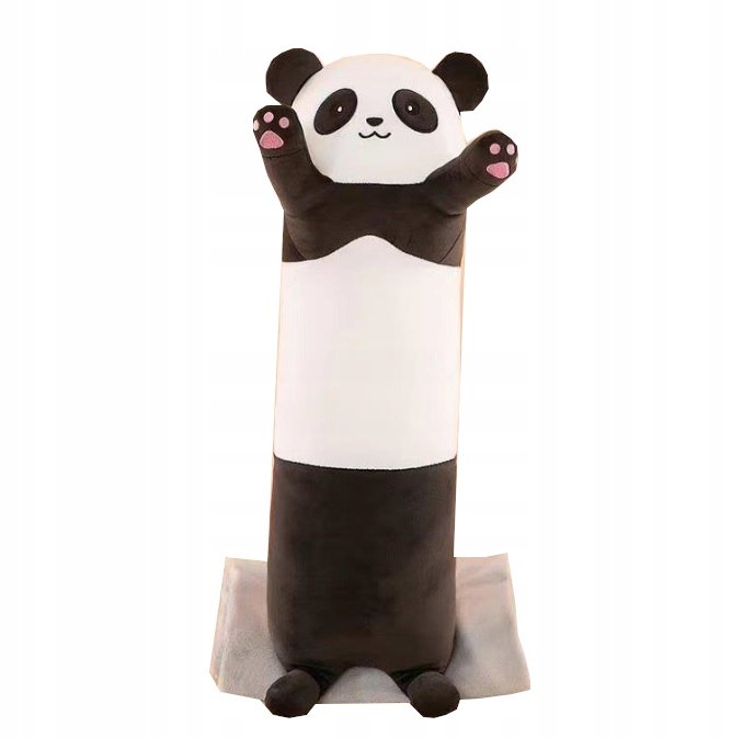 KOC Z PODUSZKĄ 2W1 MASKOTKA PANDA
