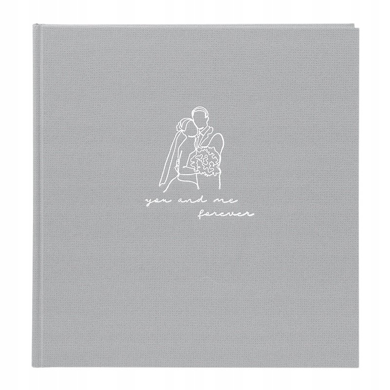 Album tradycyjny 60 stron białe Eco Grey Wedding