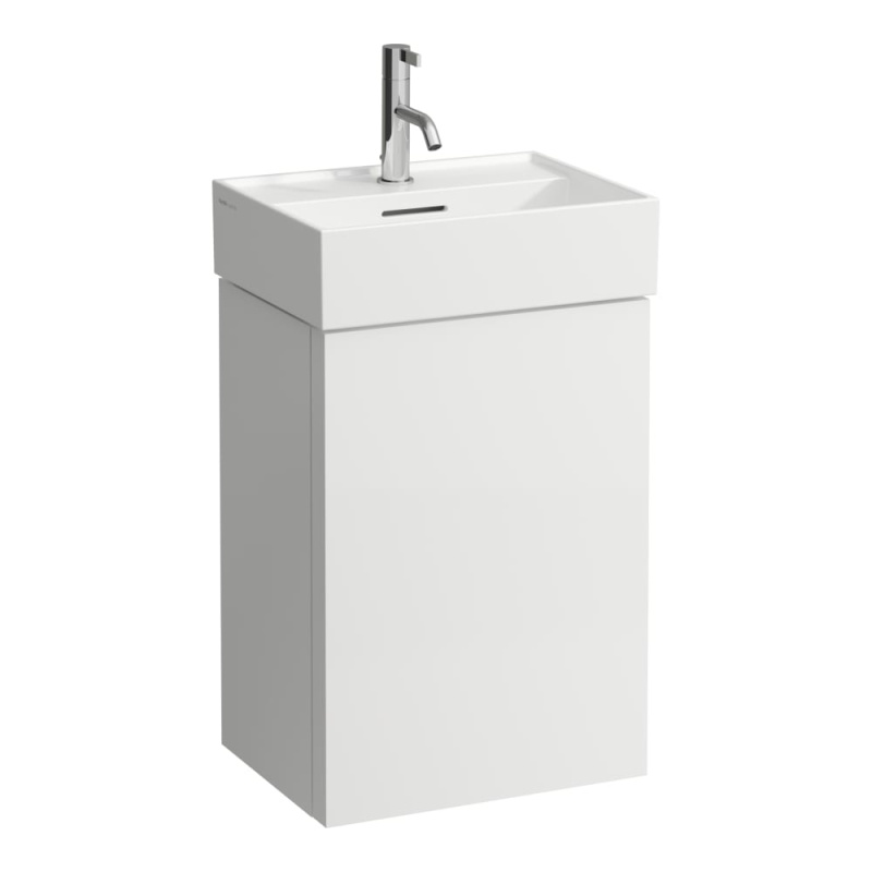Laufen Kartell Umywalka wisząca 45x34 cm bez otworu na baterię biała z powłoką LCC H8153304001091