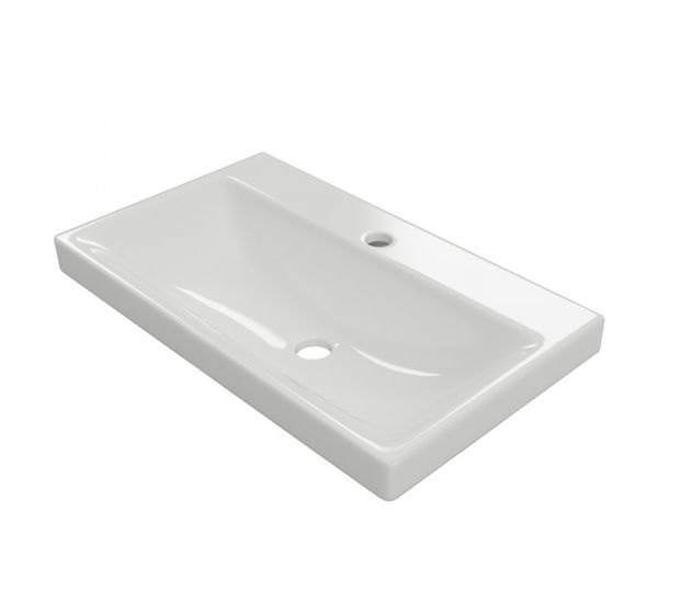 Excellent Blanko umywalka 64x37 cm meblowa prostokątna biała CENL.6317.650.WH