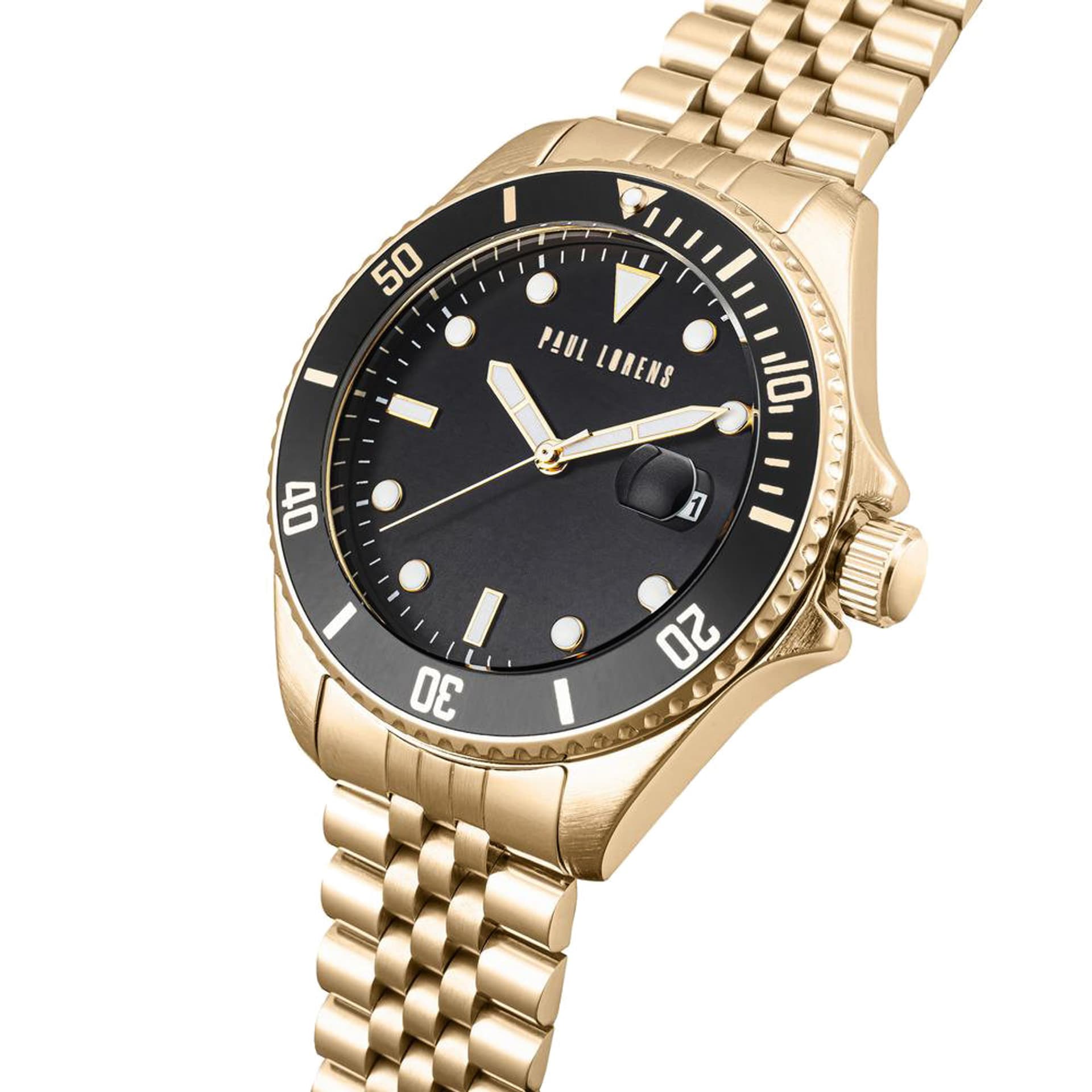 ZEGAREK MĘSKI PAUL LORENS - PL13030B-1D1 (zg350b) + BOX
