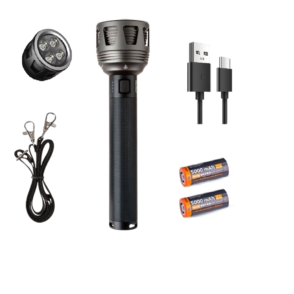 Latarka Taktyczna Mocna Led NexTool 3600 lumenów