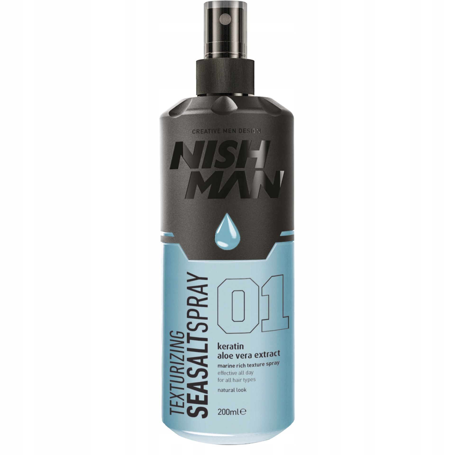 Spray do stylizacji włosów solny NISHMAN SEA SALT