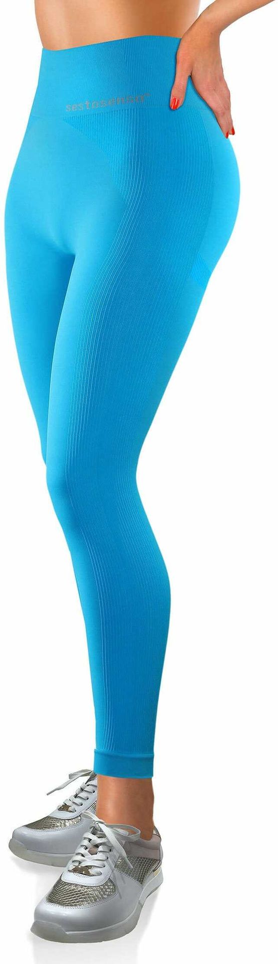 Legginsy damskie FITNESS z efektem Push Up Sesto Senso