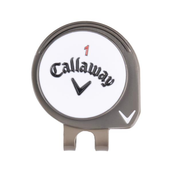 Callaway klips z markerem, biały, dobry prezent