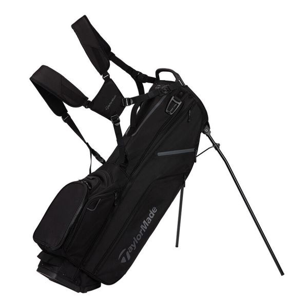 Torba golfowa TaylorMade FlexTech Stand Bag 23 (czarna, z nóżkami, wodoodporna)