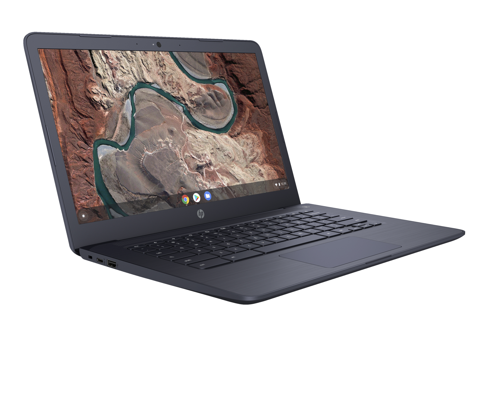 HP ChromeBook 14-db0000na / 5SX33EA / AMD A4 / 4GB / eMMC 32GB / AMD Radeon / HD / Chrome OS / Niebieski 5SX33EA-4GB_32SSD