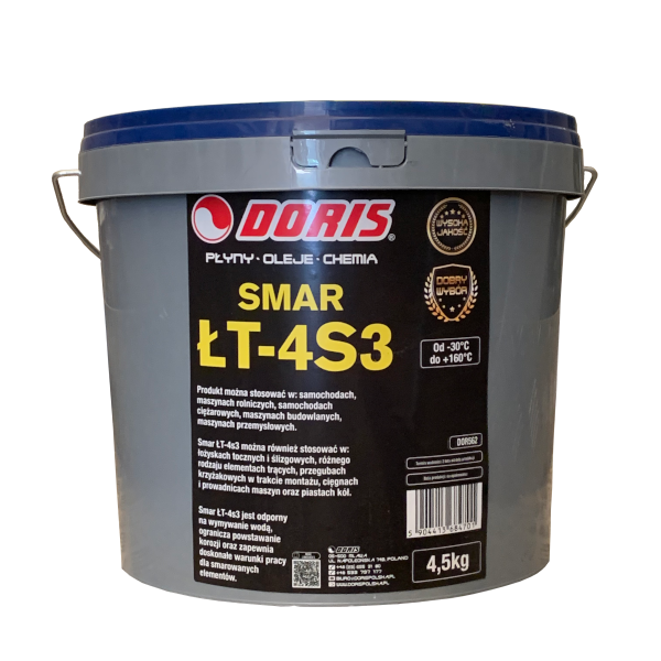 Doris smar ŁT-4S3 (5Litr/4,5Kg) Nr.Kat. DOR562