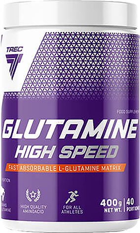 Suplement diety Trec Nutrition Glutamine High Speed 400 g Czereśnia-Czarna Porzeczka (5902114040406)