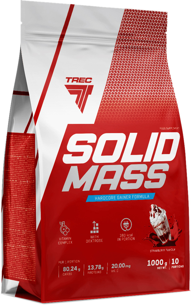 Gainer Trec Nutrition Solid Mass 1000 g Vanilla (5901828342400)