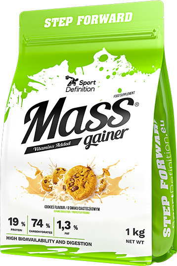 Sport Definition Mass Gainer 1000 g Cookies (5902811815635)