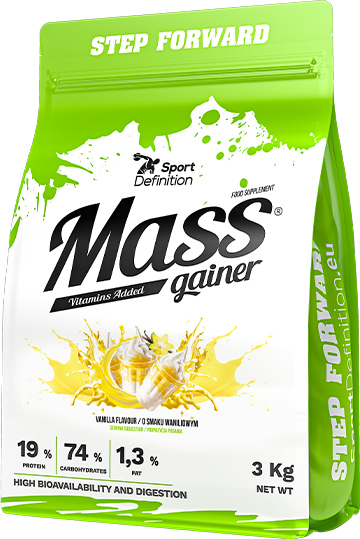 Sport Definition Mass Gainer 3000 g Vanilla (5902811815536)