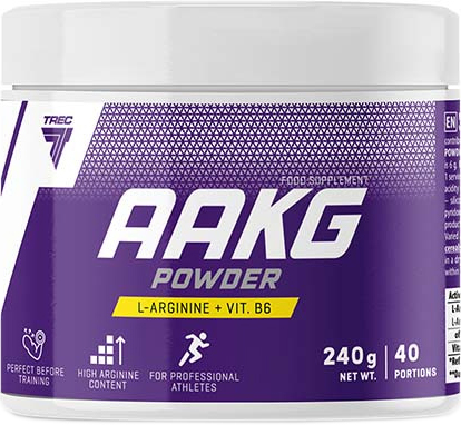 Trec Nutrition AAKG Powder 240 g Jar Orange (5902114040390)