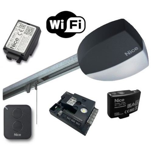 Nice Zestaw SPIN22 24 V ERA FLOR + BIDI WIFI do bram garażowych o powierzchni do 9 m²