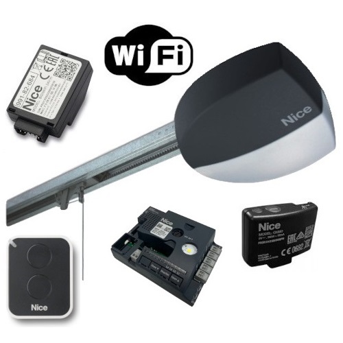 Nice Zestaw SPIN23 24V ERA ONE + BIDI WIFI do bram garażowych o powierzchni do 9 m²