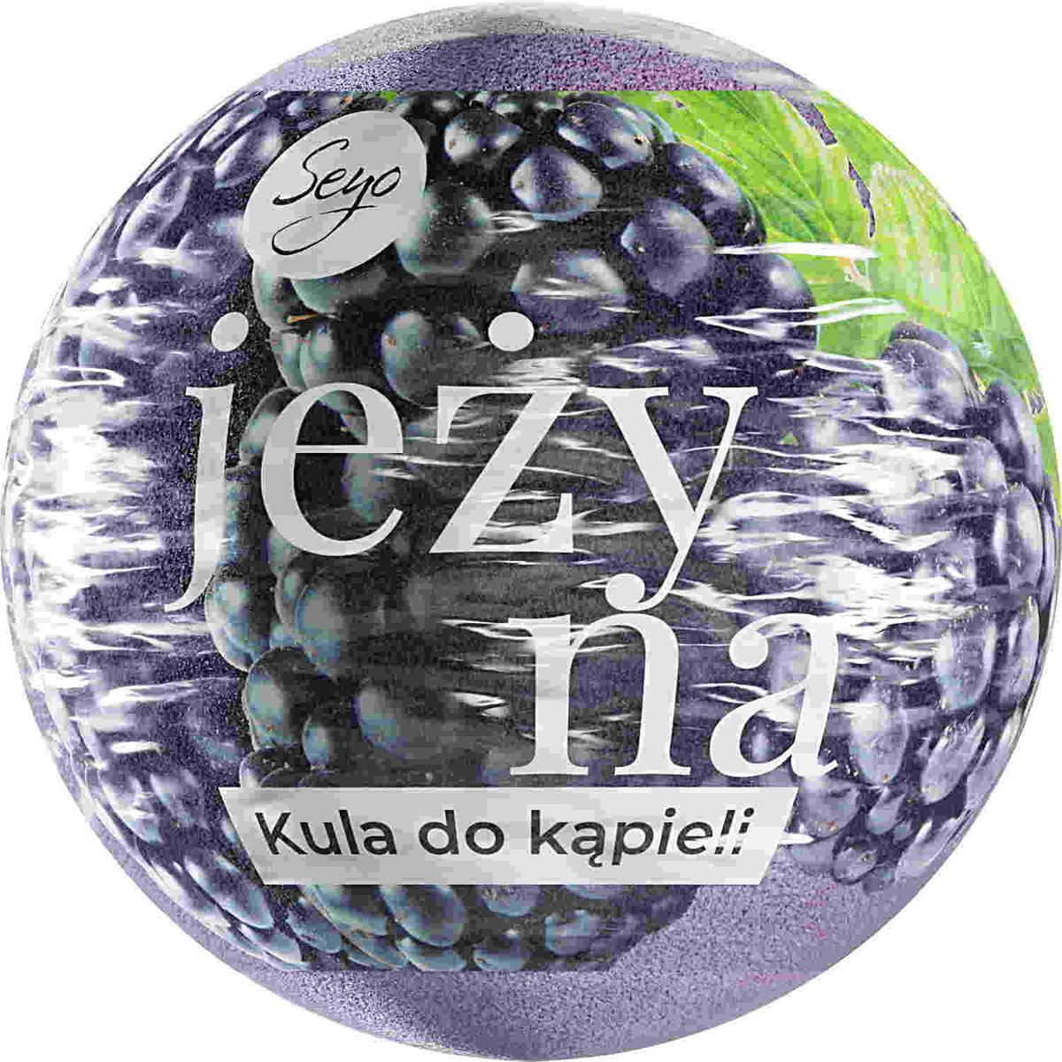 Seyo, Musująca Kula Do Kąpieli, Jeżyna, 100g