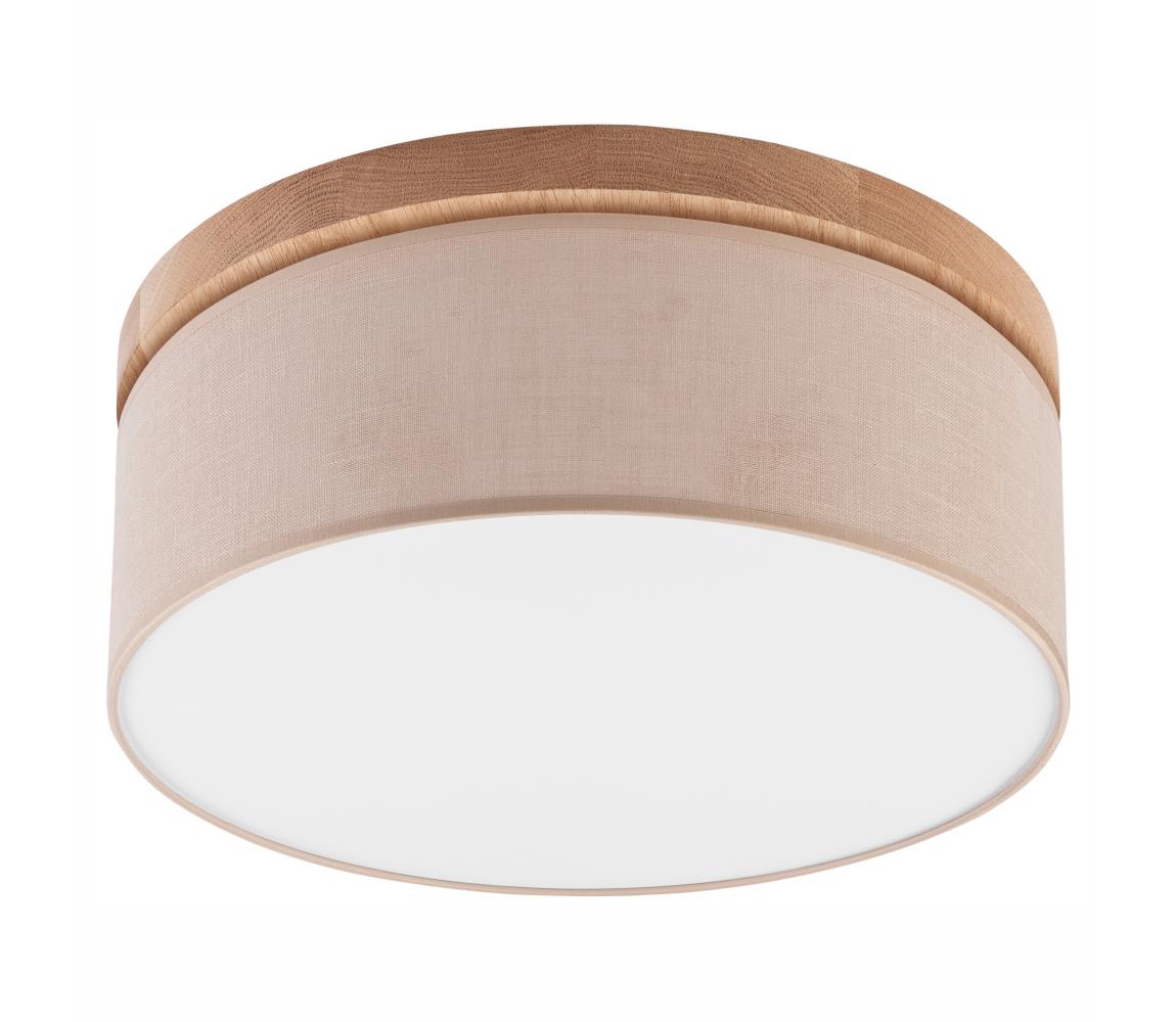 Brilagi - Lampa sufitowa BELLADONNA 2xE27/15W/230V beżowe/dąb