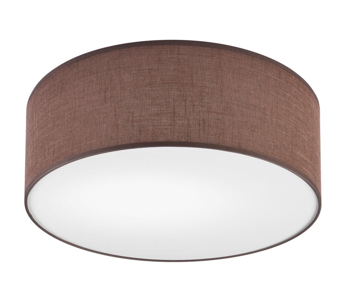 Plafon SIRJA DOUBLE 2xE27/60W/230V śr. 35 cm brązowy