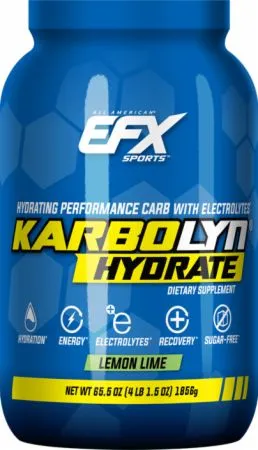 EFX Sports - Karbolyn Hydrate, Lemon Lime, Proszek, 1856g