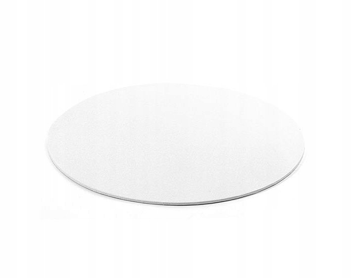 PODKŁAD POD TORT WYTŁACZANY BIAŁY 3mm 25 cm