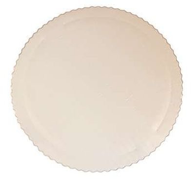 BIAŁY PODKŁAD POD TORT CIASTO - SZTYWNY - 28 cm B