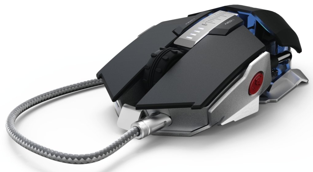 Hama uRage Morphmouse 2 Evo czarno-srebrny (001137750000)