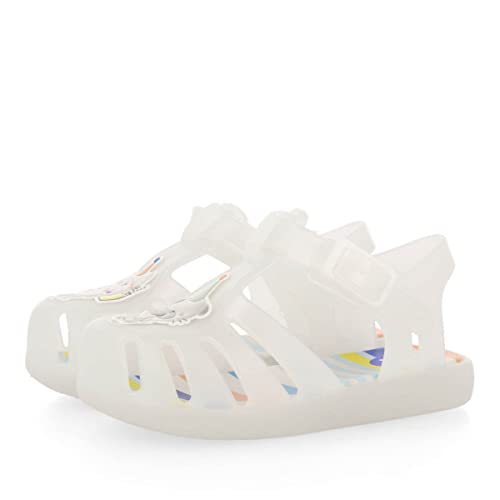 GIOSEPPO Białe kraby z wzorem kotka i psa dla dziecka uarini, Biały, 23 EU